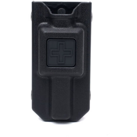 Sac Tactiques pour Tourniquet d'organisateur de Garrot Portable Pochette Souple Outil EDC Rangement Professionnel Boîte de Sport de Plein Air Étui à Garrot Accessoires Militaires (Noir) (1/5)