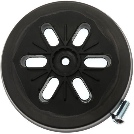 Plateau de ponçage de 150 mm - Pour ponceuse excentrique Bosch GEX 150 AC, PEX 15 AE, GEX 150 Turbo - 150 mm avec vis Poweka (1/5)