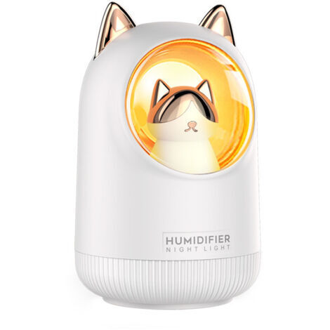 300 ml Humidificateur Silencieux pour bébés, 300ML Mini Humidificateur D'air Bebe, (1/5)