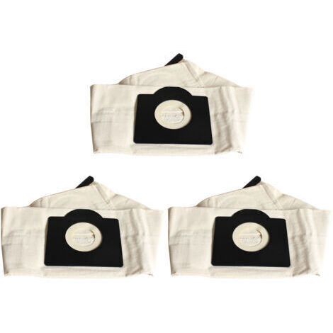 Pièces lavables compatibles avec les sacs à poussière Karcher WD3 et les sacs d'aspirateur en toile Thsinde (1/5)