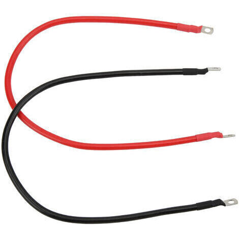 2PCS 8AWG Isolation Thermique Batterie Onduleur Câblage Harnais PVC Onduleur Harnais pour ATV Voiture Bateau: (1/5)