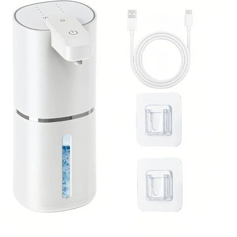 Distributeur automatique de savon liquide, distributeur de savon liquide sans contact, distributeur de savon mural, distributeur de savon rechargeable (1/5)