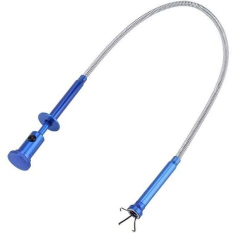 Pick Up Outil Multi Fonction Flexible Outil de Ramassage à Quatre Griffes (Aimant + 4 Griffes + LED Lumineux) Magnétique Long (1/5)