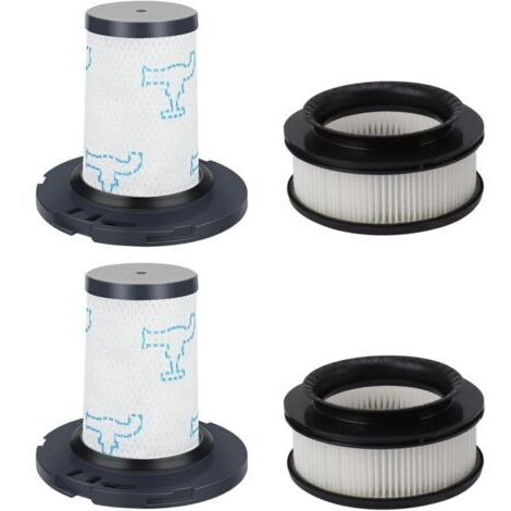 4 Pièces HEPA Filtre de Rechange Ensemble d'accessoires pour Aspirateur Rowenta X-Force Flex 11.60 14.60 15.60 Animal RH9878 RH (1/5)