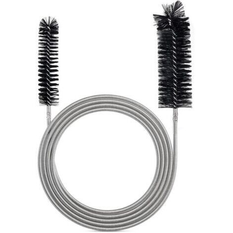 Brosse de nettoyage de tuyaux flexible Brosse de nettoyage de tuyaux Outil de nettoyage de tuyaux - Noir (1/5)