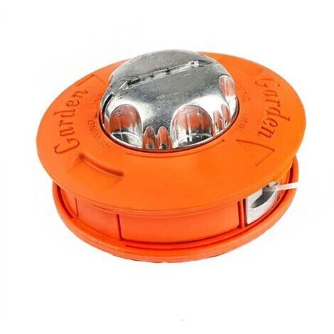 Bobine Fil Tete debroussailleuse Universelle M10 X 1,25 avec 2,4mm x 2m Fil Nylon
