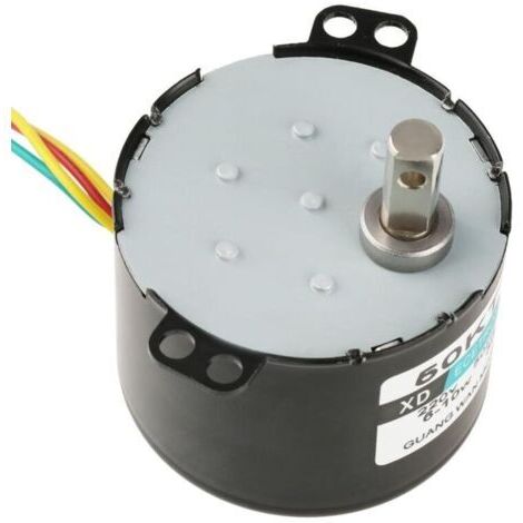 50KTYZ AC 220V 6-10w Moteur Synchrone à Aimants Permanents CW/CCW Moteur Electrique à Couple Elevé à Faible Vitesse (10rpm) (1/4)