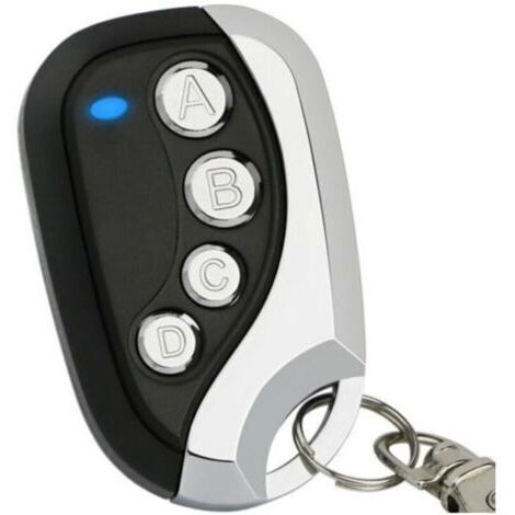2Pcs Télécommande Universelle Copieuse Remote, Alarme et Lumière en Une Seule Télécommande - Signal 433 Mhz (1/4)