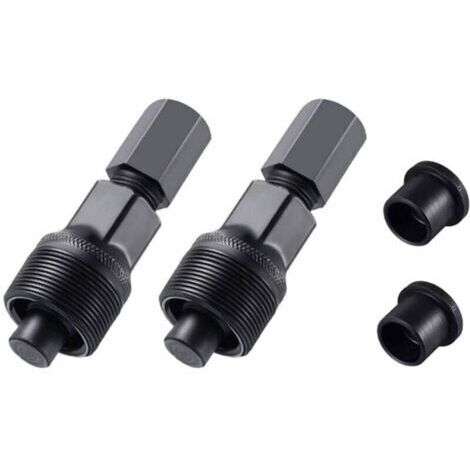 Lot de 2 Extracteur de Manivelle Vélo - Outil de Démontage de Manivelle de Pédalier - Compact et Facile à Utiliser，Outil de dépose de pédalier de vélo (1/4)