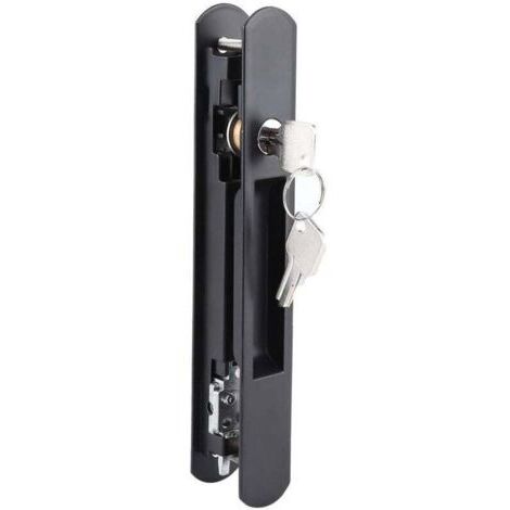 Hook Lock for Door and Window, Sliding Door Window Hook Lock Modern Mobile Door Single Double Sided Lock for Home Hotel Apartment Office (1/4)