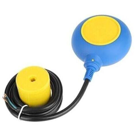 Capteurs de niveau de liquide, interrupteur à flotteur, contrôleur de niveau d'eau liquide, contacteur, capteur 220 V, 16 A, 2 m/78,7 po (1/4)