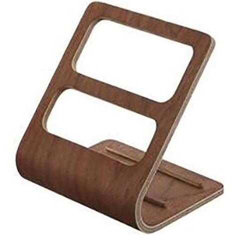 Wooden coffee table storage rack - Suitable for living room and bedroom - Can store mobile phone remote control, nuts (1/5)