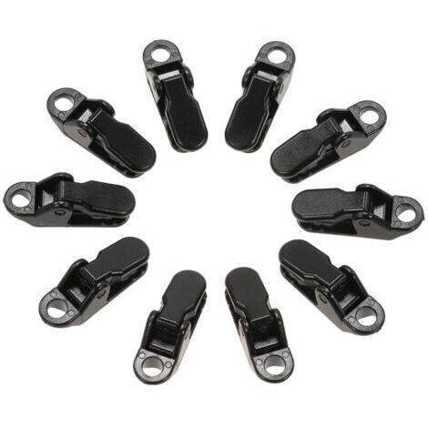 Pinces pour Bâche - Fixation pour Auvent - Lot de 10 Pièces (1/5)