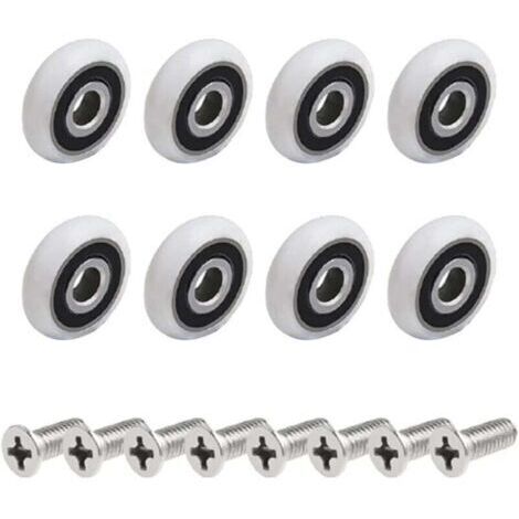 Roulettes de porte de douche Ulisem8 (vis M5 25 mm) (1/4)