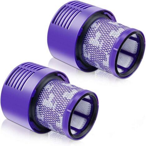 Lot de 2 filtres arrière de rechange V10 pour aspirateur Dyson V10, V10 Absolute, V10 Animal, V10 Motorhead, V10 Total Clean, SV12 Ikodm (1/4)