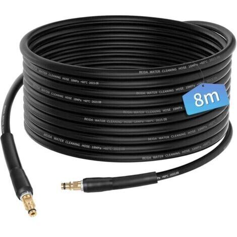 Tuyau flexible 8m pour Kärcher K2-K7, accessoire rallonge avec connecteur rapide (1/4)