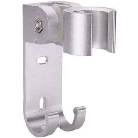 Réglable Shower Head Holders,Base de pommeau de douche,Support mural pour pommeau de douche,avec crochets de suspension,perçage,Imperméable,mural pour salle de bain Hôtel (1/4)