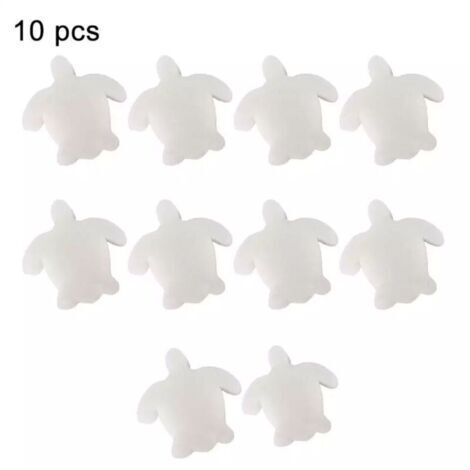 10 PCS Éponge Spa Réutilisable Éponge Absorbant l'huile Durable Éponge d’Écume Blanc Accessoire Spa Outils De Nettoyage Absorbe de Graisse Eponge pour Jacuzzi Nettoyant Piscine (1/4)
