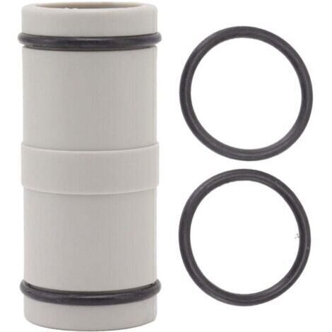 Adaptateur de tuyau de piscine Raccord droit de 3,1 cm à 3,1 cm pour tuyau de piscine, vanne plongeante,de (1/4)
