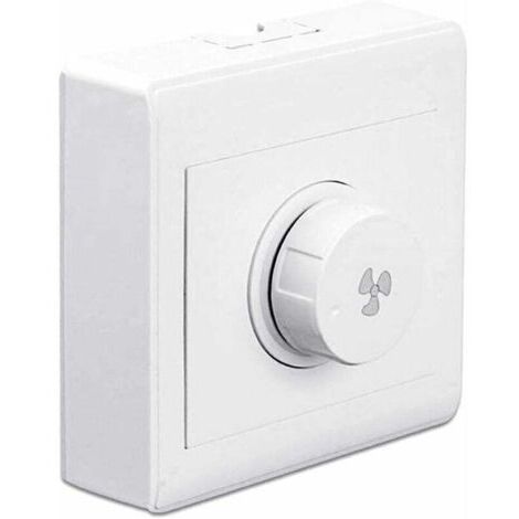 86 Type Réglage du Ventilateur de Plafond Rélateur de Vitesse en continu Interrupteur Mural 220V 10A pour gradateur 15-300W (1/4)