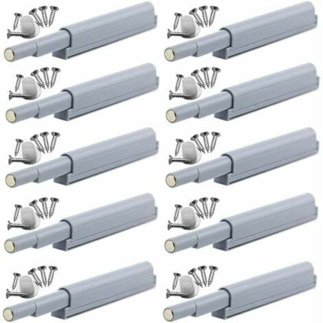 Appuyez pour ouvrir magnétique loquets Fermetures magnétiques push-open ouvre et ferme la porte avec une simple pression (10 pièces) (1/5)