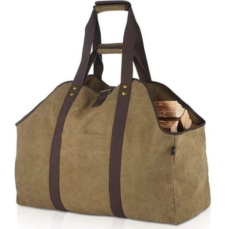 Grand Sac à bûches 60cm x 30cm x 50cm (1/4)