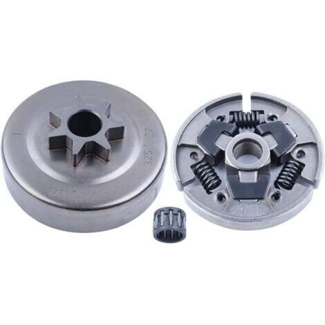 325" 7 Dents Tambour d'embrayage Pignon de chaîne Kit de roulement de Cage de Jante pour    MS250 MS230 MS210 025 023 021 Pièces de tronçonneuse (1/4)