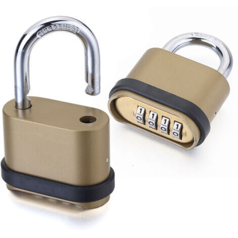 Cadenas à code compatible avec portail, abri de jardin (1/4)
