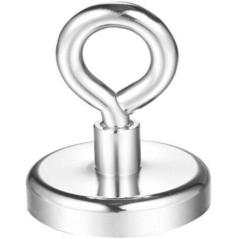 Aimant néodyme de pêche rond super fort de 78kg 48mm avec pour la science industrielle de pêche et de sauvetage (1/4)