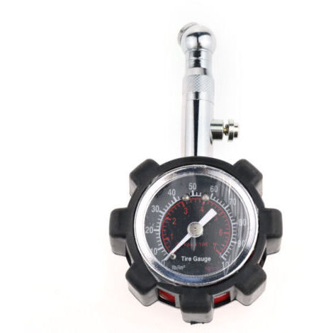 Numérique Manomètre Pneu, Digital Jauge de Pression de Pneus Testeur de Mètre de Jauge de Pression d'Air Pneu de 100PSI pour Voiture Camion Moto (1/4)