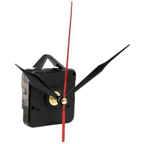 Mécanisme Horloge à pile, Plastique, Noire, 5,5 x 3,8 x 5,5 cm (1/5)