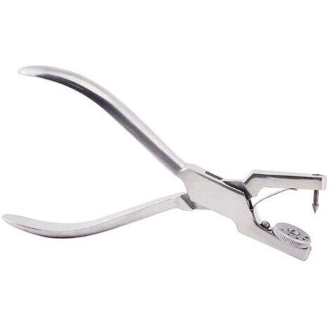 Poinçon pour bijoux en cuir, différentes tailles : 8 mm à 2 mm. (1/4)
