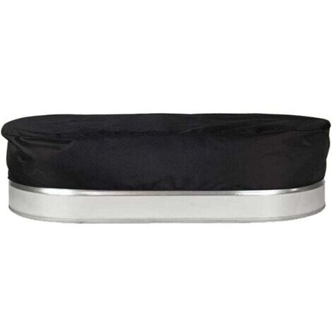 Couverture De Piscine Ovale, Couvertures Solaires pour Piscines Hors Sol, Couverture De Piscine, Couverture de piscine ovale de4ft pour hors sol, noir (1/4)