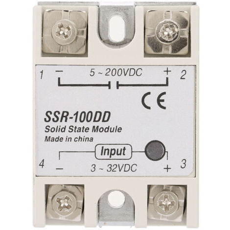 Module relais, relais statique haute sensibilité 3-32 V CC, 5-25 mA pour protection incendie automatique, système de sécurité moyenne puissance, connexion périphérique informatique (1/5)