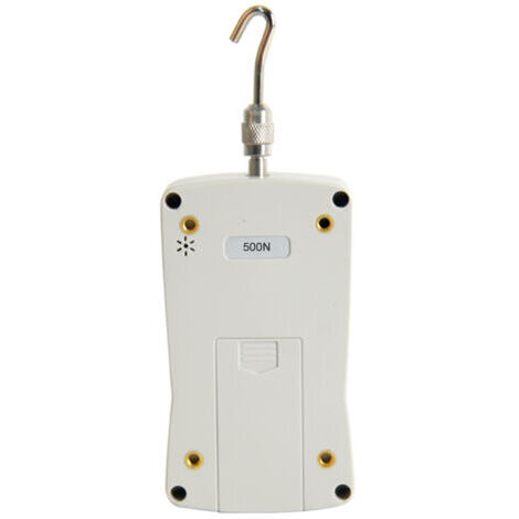 Jauge de traction portable, 500 N, numérique, portable, arrêt automatique, écran rétroéclairé, force (1/5)