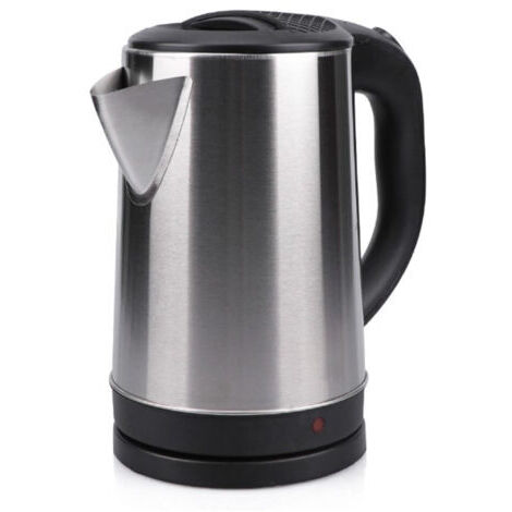 Bouilloire électrique noire 2,3 l en acier inoxydable, bouilloire à thé électrique avec mise hors tension automatique, prise ue, 220V (1/5)