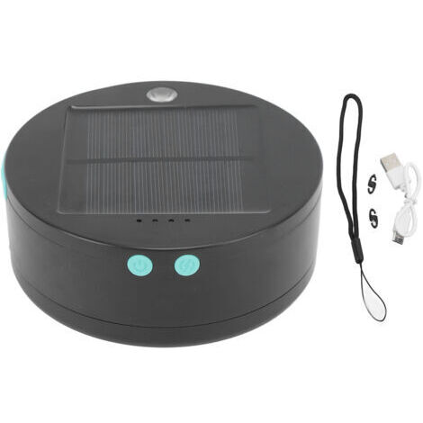 Guirlande lumineuse à énergie solaire, longueur de cble de 18 pieds, lumière féerique LED, étanche, pour tente, Camping (1/5)