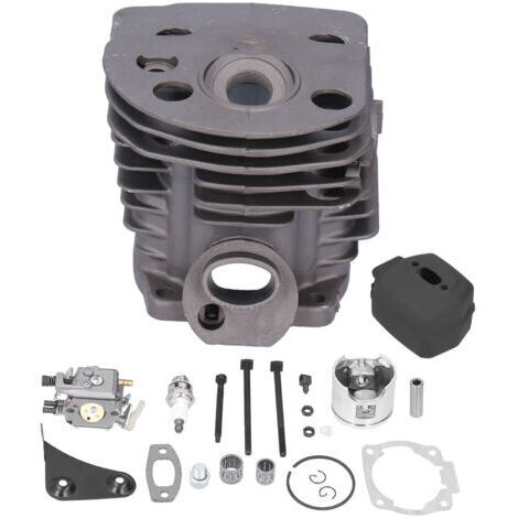 Jeu de joints de bougie d'allumage pour carburateur 46 mm – Compatible tronçonneuse Husqvarna 55 51 – Aluminium de haute qualité (1/5)