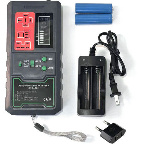 Testeur de relais électronique automobile 12V 24V, vérificateur de batterie de voiture, indicateur lumineux, outils de Diagnostic automatique (1/5)