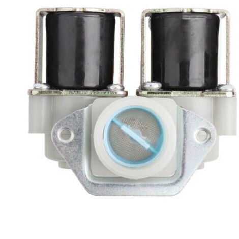 Électrovanne stable à double tête, étanche à l'eau et à l'humidité DN20 pour alimentation de machine à laver (1/5)