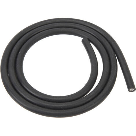Câble d'allumage de 7mm, longueur de 1M, gaine en PVC, noyau en cuivre isolé pour moteur de voiture et de moto, noir (1/5)