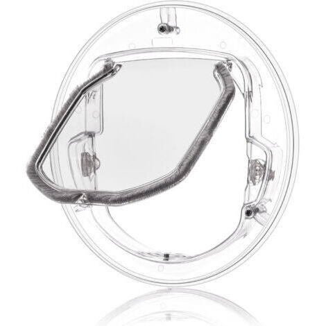 YOUTHINK Porte à Chatière Verrouillable à 4 Voies pour Chatière pour Chats Petits Chiens Chiot (1/5)