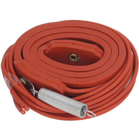 Bande chauffante en Silicone 28W 15x430mm, tuyau de dégivrage Anti-gel, câble chauffant pour compresseur de climatisation AC220V (1/5)