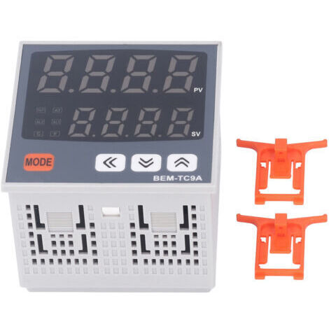 Contrôleur de température PID double sortie 96x96mm Thermostat Intelligent numérique 100-240VAC (1/5)