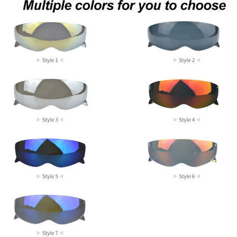 Visière de lentille de casque de remplacement pour pare-vent de moto Scorpion EXO (1/5)