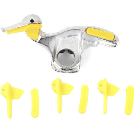 Support de changeur de pneu de voiture en acier inoxydable, accessoires de tête de canard démontables avec coussinets de protection 28mm/1,1 pouces (1/5)