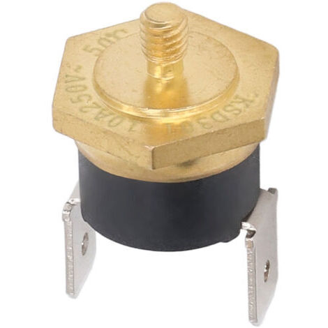 Thermostat bimétallique en cuivre KSD301, 5 pièces, interrupteur de température à disque à pression M4 normalement fermé 250V (1/5)