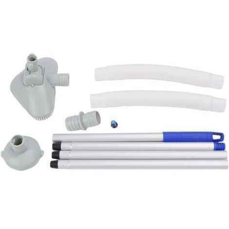 Ensemble d'aspirateur de piscine à main, multifonctionnel, nettoyage en profondeur des débris de poussière, pour bains à remous et équipements de Spa (1/5)