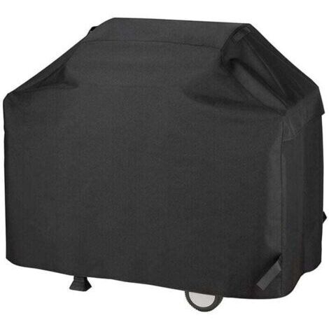 Housse de barbecue et plancha,Housse de Barbecue résistante en tissu 420D Oxford imperméable et Coupe-Vent Résistant à la décoloration-80x66x100cm (1/4)