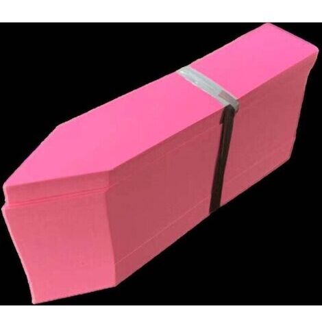 100 Pièces Étiquettes- Rose pour Plantes de Jardin en Plastique Etiquette Semis de 2x10cm (1/4)